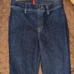 SPANX Dark Blue Flare Jeans